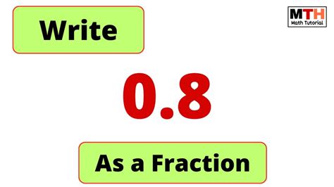 0 8 As A Fraction Itzelrilloboyle 0 8 As A Fraction Itzelrilloboyle