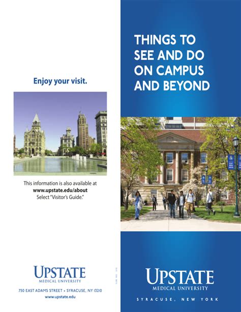 08 228 Adm Things To Do Suny Upstate Medical University