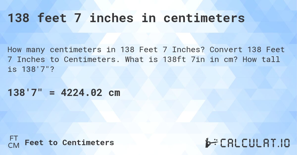 1 67 Meter To Feet And Inches Calculatio