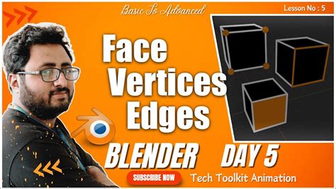 1 Master Blender Face Vertices Edges Explained In Urdu Hindi Youtube