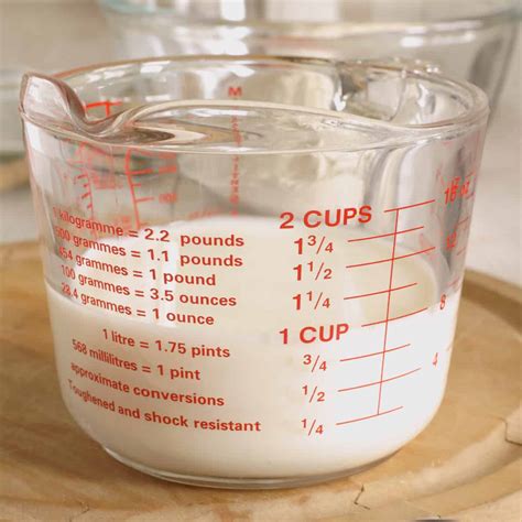 1 Quart to Cups Converter