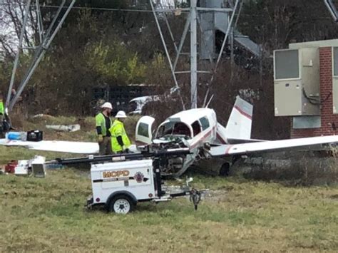 1 Released 1 Still In Hospital Following Gaithersburg Plane Crash Montgomery Community Media