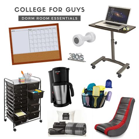10 College Dorm Room Essentials For Guys 2022 College Dorm Room