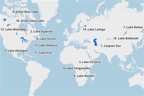 10 Largest Lakes In The World 10 Most Today 10 Largest Lakes In The World 10 Most Today