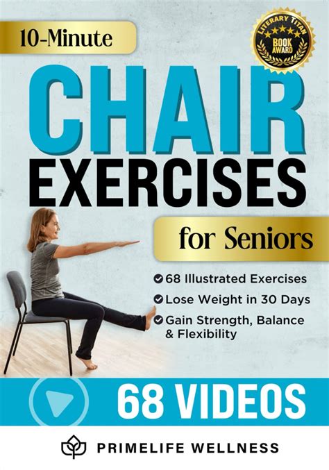 10 Minute Chair Exercises For Seniors Simple Illustrated Workout Guide