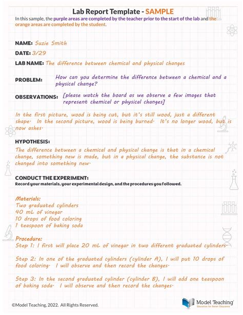 10 Sample Lab Reports Sample Templates 10 Sample Lab Reports Sample Templates