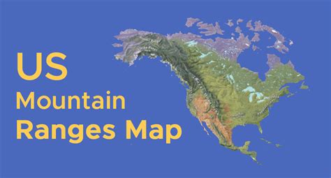 10 Us Mountain Ranges Map Gis Geography