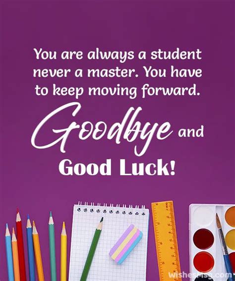 100 Best Farewell Messages And Quotes For Students Wishesmsg