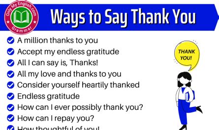 100 Creative Way To Say Thankyou Onlymyenglish Com 100 Creative Way To Say Thankyou Onlymyenglish Com