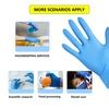 100 Pcs Latex Gloves Single Use Powder Free Wholesale Ship Fast Us
