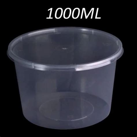 1000Ml Clear Plastic Container At 5 80 Piece Clear Plastic