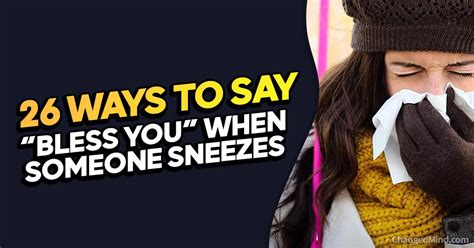 12 Other Ways To Say Bless You When Someone Sneezes