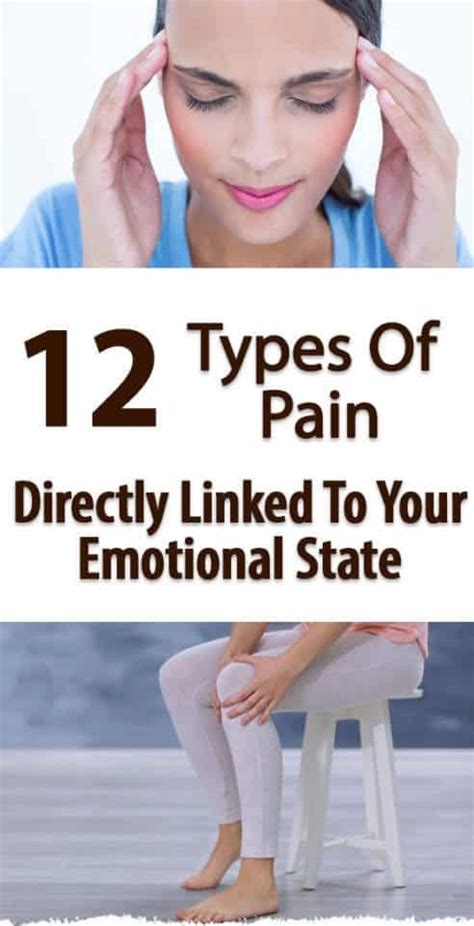 12 Types Of Pain That Are Directly Linked To Emotional States David