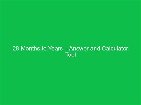 120 Days To Months Answer And Calculator Tool