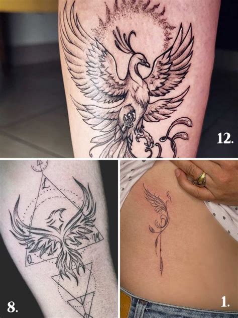 121 Fiercest Phoenix Tattoo Ideas For Women Tattoo Glee