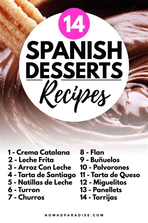 14 Most Popular Spanish Desserts With Recipes Nomad Paradise