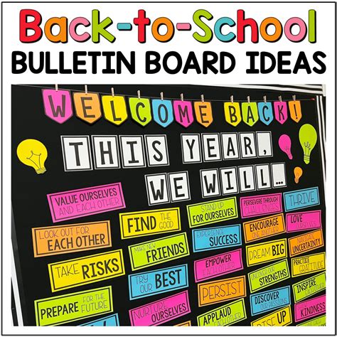 14 Unique Back To School Bulletin Board Ideas For Teachers