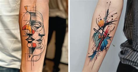 15 Abstract Tattoo Ideas And Designs That Are Works Of Art