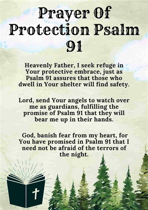 150 Psalm 91 Prayer Protection For Family Daily Blessings