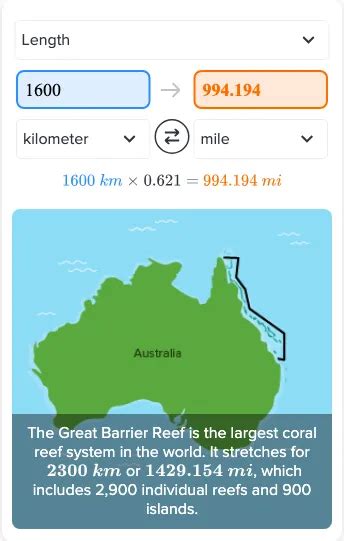 1600 Kilometers Is How Many Miles