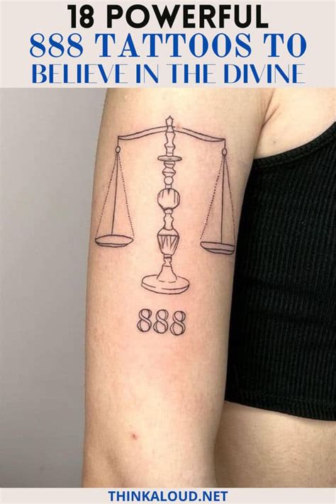 18 Powerful 888 Tattoos To Believe In The Divine 18 Powerful 888 Tattoos To Believe In The Divine