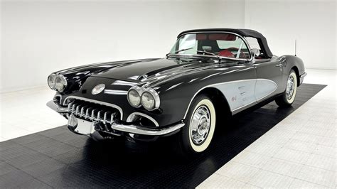 1960 Chevrolet Corvette Convertible Black Protour Styling 1960 Chevrolet Corvette Convertible Black Protour Styling