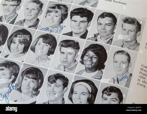 1960 Yearbook From Harris County High School From Hamilton Georgia For