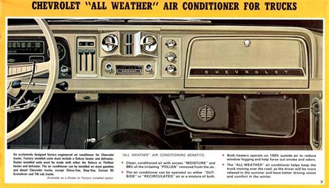 1965 Chevy Pickup Truck Air Conditioning System