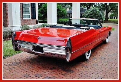 1968 Cadillac Deville Convertible Refrigerator Magnet 42 Mil Thick