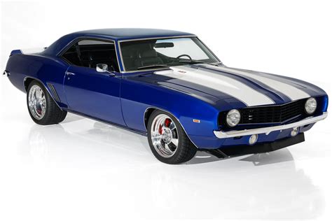 1969 Chevrolet Camaro Electric Blue 427 5 Speed Ac Ps