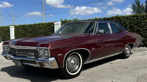1970 Chevrolet Impala 4 Door Sedan Vin 164690U144672 Classic Com