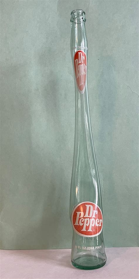 1970 S Stretched Glass Dr Pepper Bottle Etsy 1970 S Stretched Glass Dr Pepper Bottle Etsy