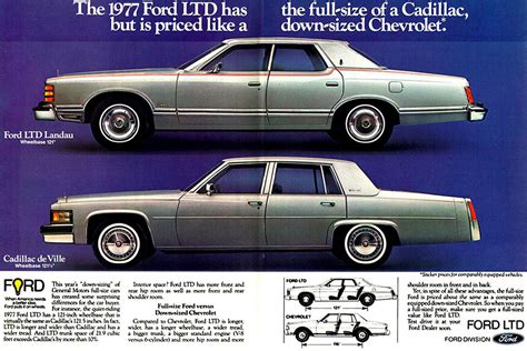 1977 Ford Ltd Ad Classic Cars Today Online