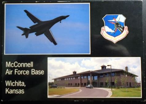 1988 Mcconnell Air Force Base Wichita Ks B1 B 384Th Bombardment Wing 4X6 Card Ebay 1988 Mcconnell Air Force Base Wichita Ks B1 B 384Th Bombardment Wing 4X6 Card Ebay