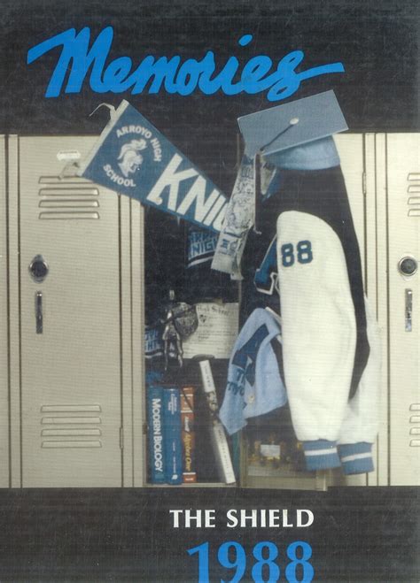 1988 Yearbook From Arroyo High School From El Monte California