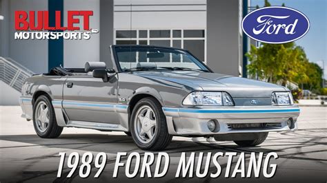 1989 Ford Mustang 4K Review Series The Grey Driver 1989 Ford Mustang 4K Review Series The Grey Driver