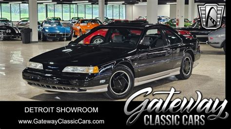 1990 Ford Thunderbird Sc 35Th Anniversary Gateway Classc Cars Detroit 2338 Det