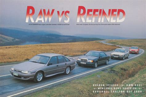 1990 Holden Commodore Raw Vs Refined
