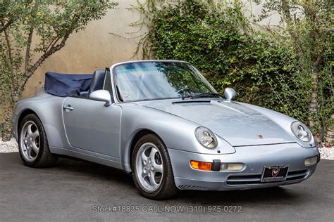 1995 Porsche 993 Cabriolet Beverly Hills Car Club 1995 Porsche 993 Cabriolet Beverly Hills Car Club