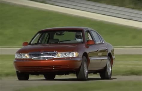 1998 Lincoln Continental Simplified The Sedan Retro Review