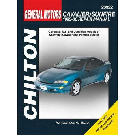 1999 Chevrolet Cavalier Service And Repair Manual Repair Surge