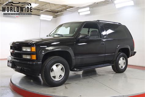 1999 Chevrolet Tahoe Worldwide Vintage Autos 1999 Chevrolet Tahoe Worldwide Vintage Autos