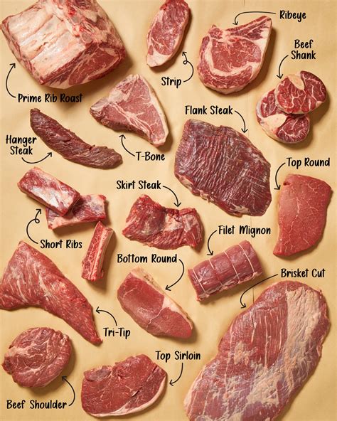 20 000 Different Types Steak Pictures