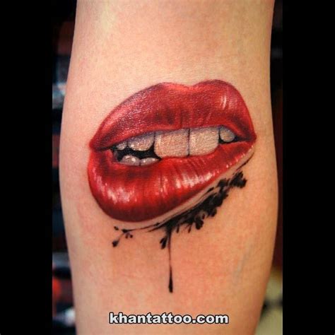 20 Luscious Lips Tattoos Artofit