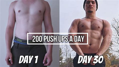 200 Push Ups A Day For 30 Days Challenge Epic Body Transformation 200 Push Ups A Day For 30 Days Challenge Epic Body Transformation