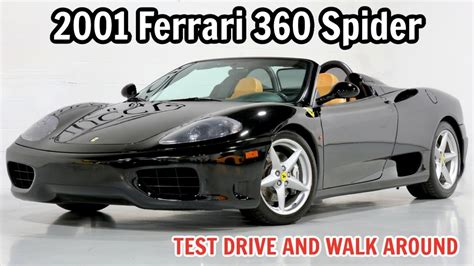 2001 Ferrari 360 Spider Test Drive And Walk Around Nuccio Auto Group With Chris Moran Youtube 2001 Ferrari 360 Spider Test Drive And Walk Around Nuccio Auto Group With Chris Moran Youtube