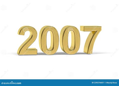 2007 Year College Font Cartoon Vector Cartoondealer Com 107160457