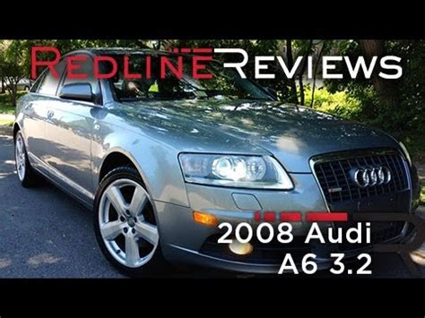 2008 Audi A6 3 2 Review Walkaround Exhaust Test Drive