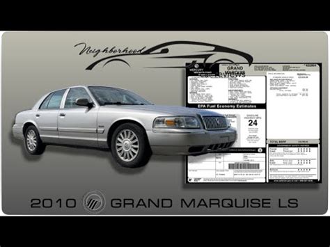 2010 Mercury Grand Marquis Ls Its Appeal Transcends Time New Doors Opened Full Review 2010 Mercury Grand Marquis Ls Its Appeal Transcends Time New Doors Opened Full Review