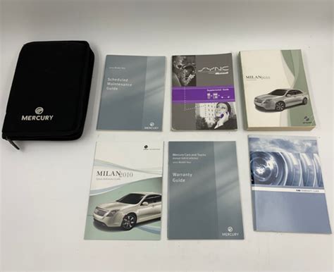 2010 Mercury Milan Owners Manual Handbook Set With Case Oem Ebay 2010 Mercury Milan Owners Manual Handbook Set With Case Oem Ebay